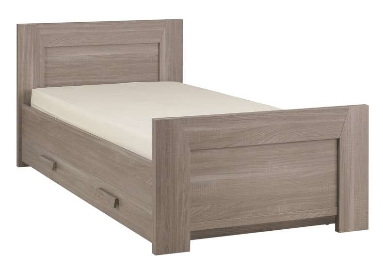 деревянная односпальная кровать